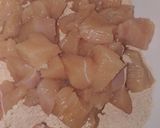 A picture of step 1 of Lachha Chicken Pakora😋💓💓.