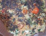 Foto del paso 4 de la receta: Tortilla de kale y vegetales 🥚