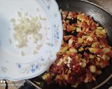 Foto del paso 2 de la receta: Habas con chorizo y huevo frito en 25 minutos