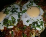 A picture of step 4 of Masala egg.