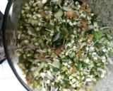 A picture of step 6 of Green Moong Sprouts Salad.