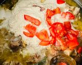 A picture of step 5 of White Mutton kurma.
