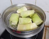 A picture of step 5 of Rice corn pockets.