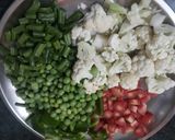 मिक्स वेज (mix veg recipe in Hindi) रेसिपी चरण 2 फोटो