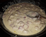 Foto del paso 5 de la receta: Tallarines con pollo "carbonara" a mi manera