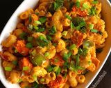 A picture of step 11 of Desi Paneer Tikka Mac ‘and’ Cheese.