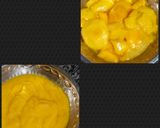 A picture of step 2 of Mango cheese cake.