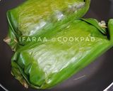 Foto langkah ke 5 dari resep Nasi Bakar Tempe Sambal Kencur.