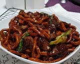 A picture of step 4 of Hokkien Noodles.