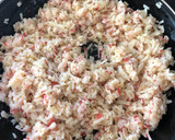 Foto del paso 3 de la receta: Brazo gitano de calabacín con Gambones y bocas de mar