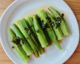 Hình bước làm 3 của món 🌱 Đậu Bắp Luộc Sốt Nước Tương Dầu Hành