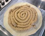 Une image de l'étape 4 de Galette feuilletée à la frangipane.