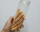 Foto langkah ke 3 dari resep Stik Manis Roti Tawar (pinggiran).
