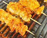 A picture of step 6 of Shish Tawook.