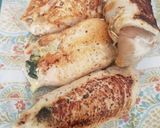Foto del paso 5 de la receta: Pechugas rellenas de espinacas.