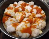A picture of step 4 of Monkfish Cheeks in Sauce.