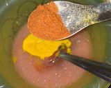 A picture of step 4 of Red Gravy 1 (in my style).