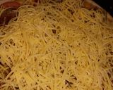 A picture of step 3 of My burger pizza.