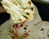 A picture of step 7 of Naan/shawarma Bread.