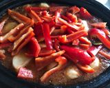 A picture of step 7 of Slow Cooker Beef Kaldereta.