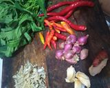 Foto langkah ke 1 dari resep Cah Kangkung Teri Medan.