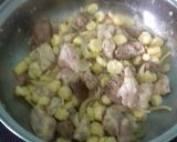 A picture of step 3 of Chopsuey w/ Chicken Liver & Chicken Meat in Oyster Sauce.