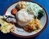 Foto langkah ke 17 dari resep Nasi Jagung Komplit Lauk Pauk dan Sayuran.