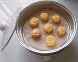 Hình bước làm 6 của món Bánh TRUNG THU bí đỏ hấp
