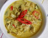 Foto langkah ke 5 dari resep Jantung pisang kuah santan.