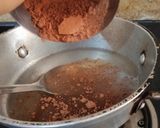 A picture of step 3 of Hot Chocolate Sauce.