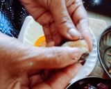 A picture of step 2 of Delicious nutritious stuffed dates with mava peanut Honey dry fruits delight.