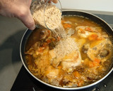 Foto del paso 7 de la receta: Arroz integral con pollo y conejo