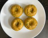 A picture of step 2 of Barley Flour Daal Baati.