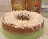 Foto langkah ke 8 dari resep Bolu Kukus Pandan Coklat.