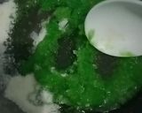Foto langkah ke 5 dari resep Puding Buah Kaca Melon Serut.
