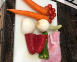 Foto del paso 1 de la receta: Conejo al horno con verduras