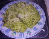 Foto del paso 6 de la receta: Tallarines verdes con bisteck