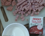 Foto del paso 3 de la receta: Pasta con jamón y peperoni