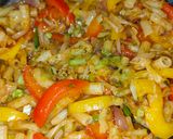 वेज पास्ता (veg pasta recipe in Hindi) रेसिपी चरण 4 फोटो