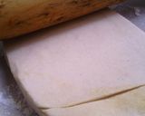 A picture of step 2 of Pastelilos de Mango (mango puff pastry turnovers) #eastercontest.
