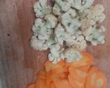 Foto langkah ke 1 dari resep Tumis Janten, Wortel dan Kol.