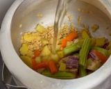 A picture of step 3 of Kerala Sambar.