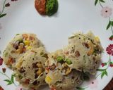A picture of step 12 of Mix Vegetable Vermicelli idli.