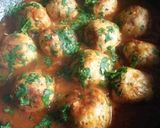 A picture of step 11 of Spicy chicken Meatball Pasta😋🍝🍲.