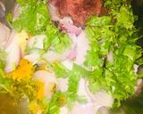 A picture of step 1 of Crispy mince pakora.