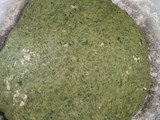 Tallarines de espinaca caseros
