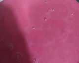 A picture of step 1 of Beetroot Dhokla.