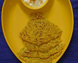 A picture of step 3 of Cucumber jawar chila.