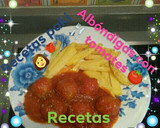 Foto del paso 8 de la receta: Albóndigas 🍴 caseras 💠 con tomate🍅a mí manera 💠
