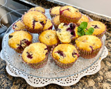 Foto del paso 14 de la receta: Muffins de requesón y arándanos